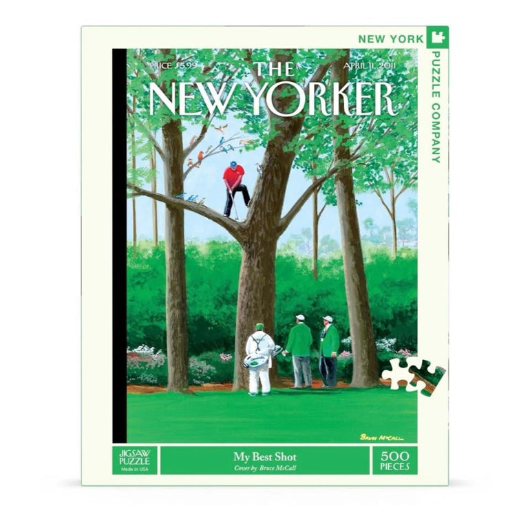 New Yorker Cover My Best Shot 500 Piece Puzzle