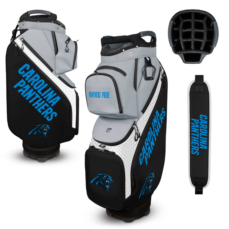 nfl carolina panthers cart bag