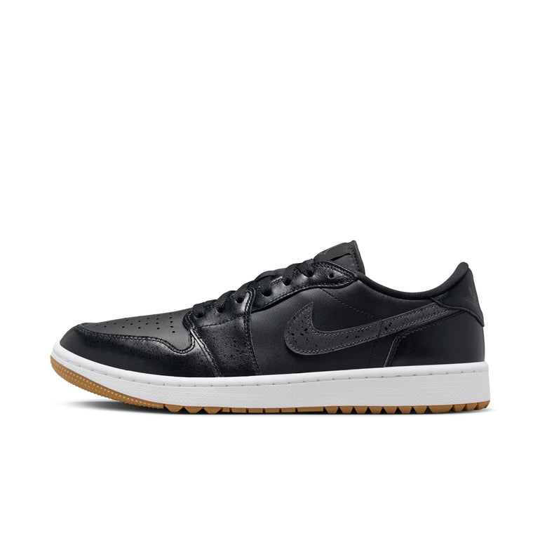 Nike Men's Air Jordan 1 Low G Golf Shoe - Black/Anthracite-Gum