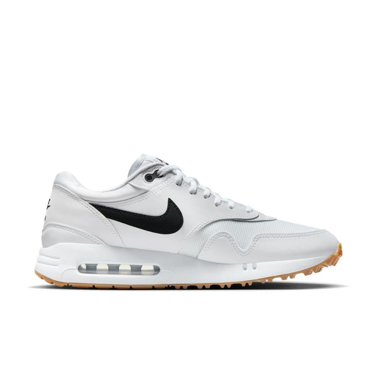 Nike Men's Air Max 1 '86 OG G Golf Shoes 24 - White/Black/Gum