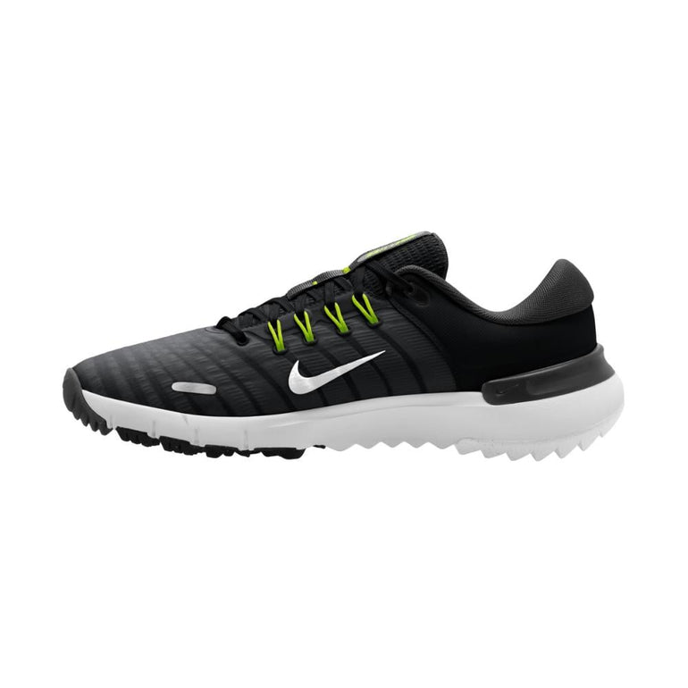 Nike Men's Free Spikeless Golf Shoes 24 - Black/White/Iron Grey