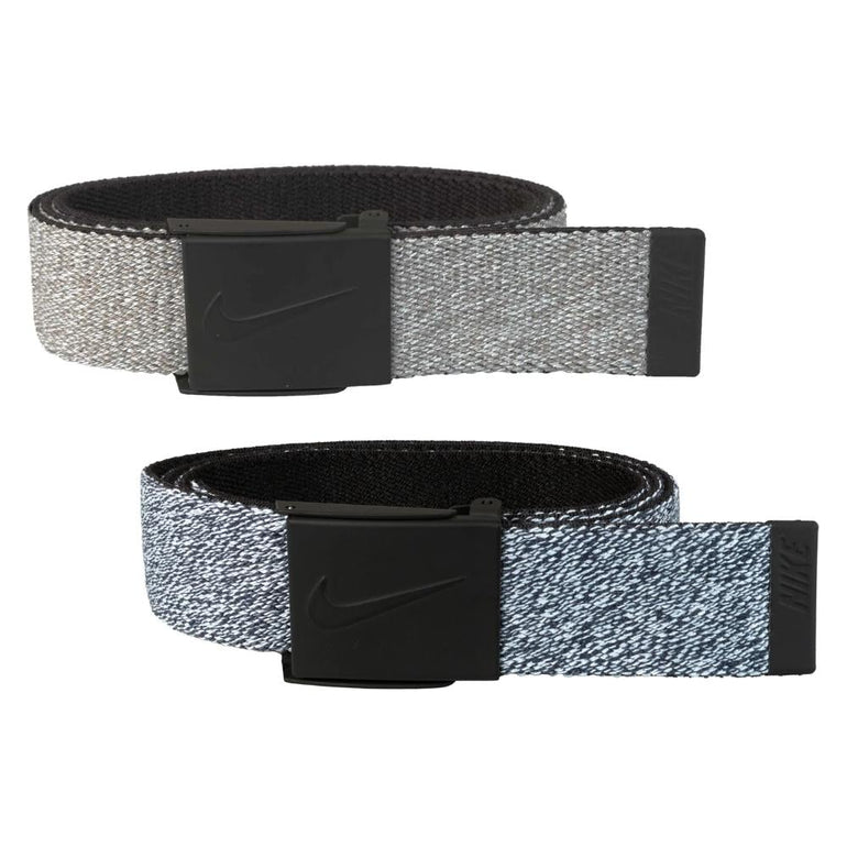 Nike Men's Reversible Heathered Web Belt
