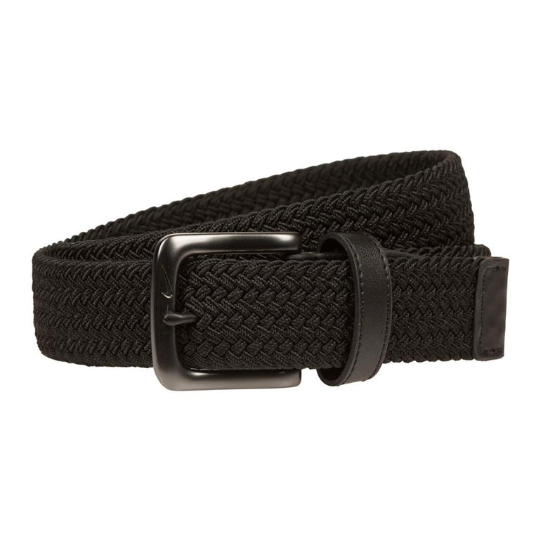 Nike Men's Stretch Woven Belt - Black
