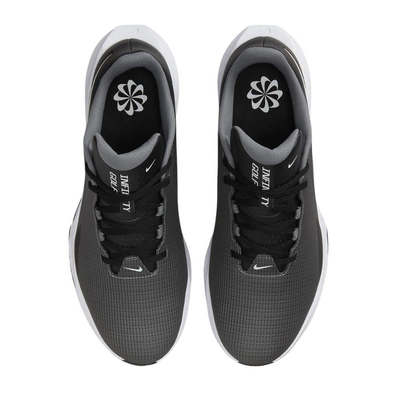 Nike Unisex Infinity G Golf Shoes 24 - Black/White/Smoke Grey