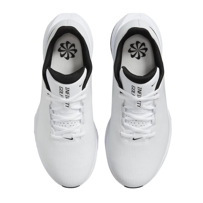 Nike Unisex Infinity G Golf Shoes 24 - White/Black/Pure Platinum