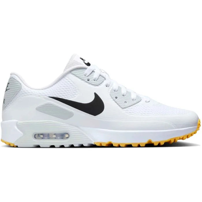 Nike Unisex Air Max 90 G Golf Shoes - White/Black 25