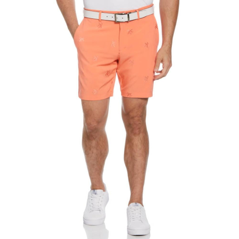 Original Penguin Pete All Over Embroidered Short 24