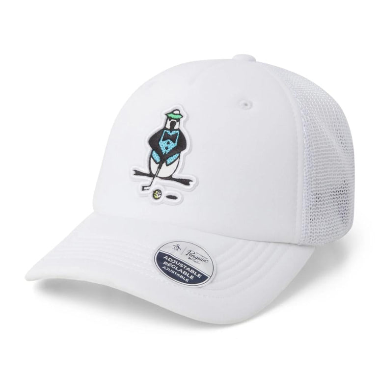 Original Penguin Pop Fest Feel The Putt Adjustable Trucker Hat 24