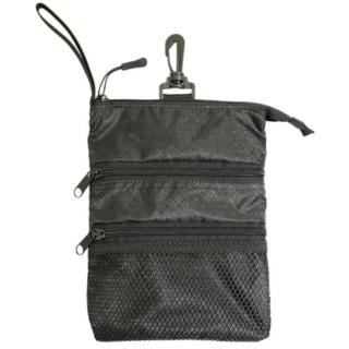 Pro Active Sports Zippered Caddy Pouch Black