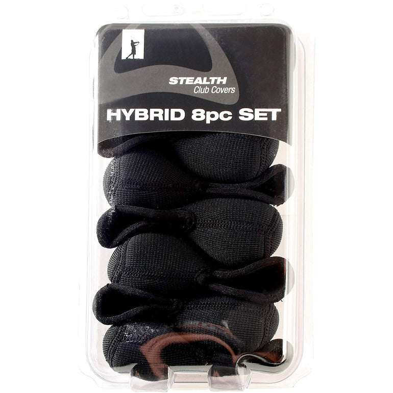 ProActive Sports Stealth Set of 8 Hybrid Golf Headcovers