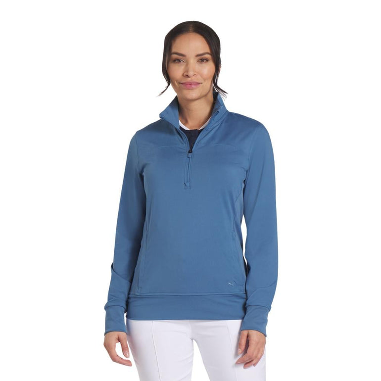 Puma Women's Cloudspun Isla 1/4 Zip Pullover 24