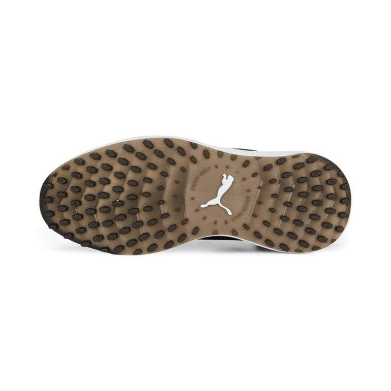 Puma Men's 2023 Ignite Elevate DISC Golf Shoe - White/Black Silver