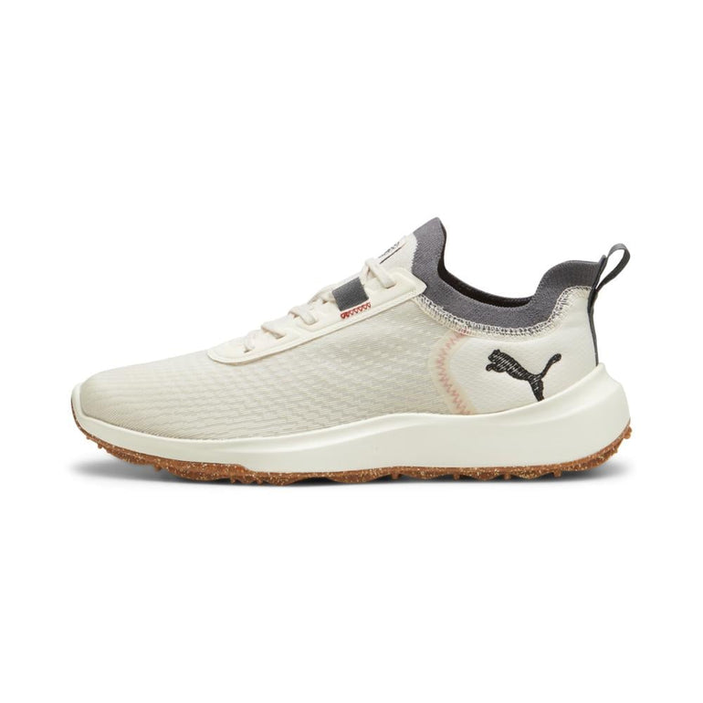 Puma Men's Fusion Crush Sustain Golf Shoe 24 - Alpine Snow/Dark Gray
