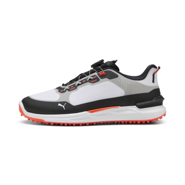 Puma Men's Ignite Elevate 2 DISC Golf Shoe 25 - Puma White/Puma Black