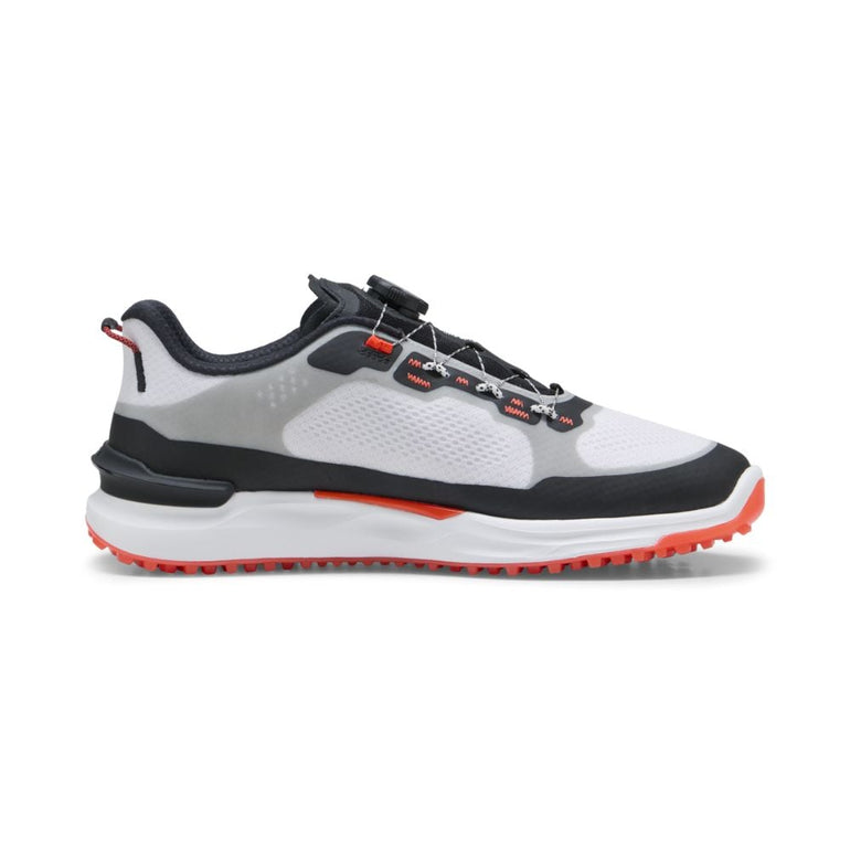 Puma Men's Ignite Elevate 2 DISC Golf Shoe 25 - Puma White/Puma Black