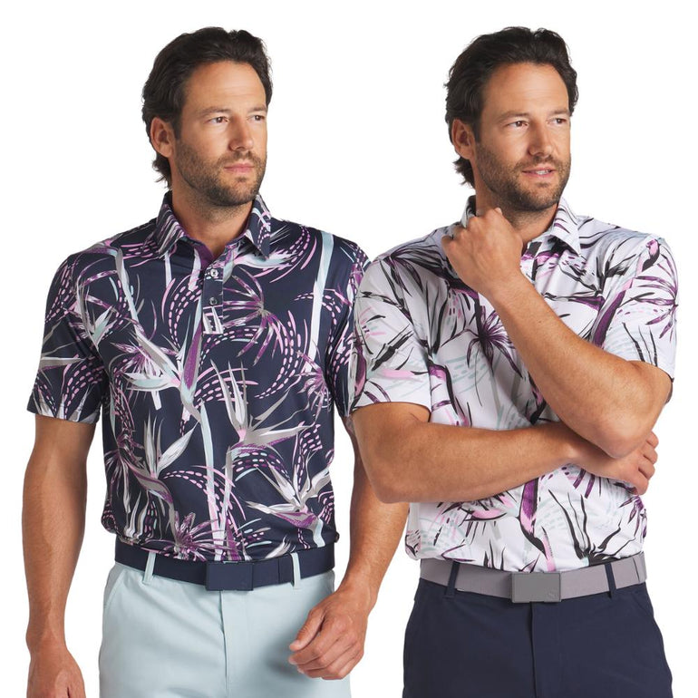 Puma Men's Mattr Birds of Paradise Polo 24
