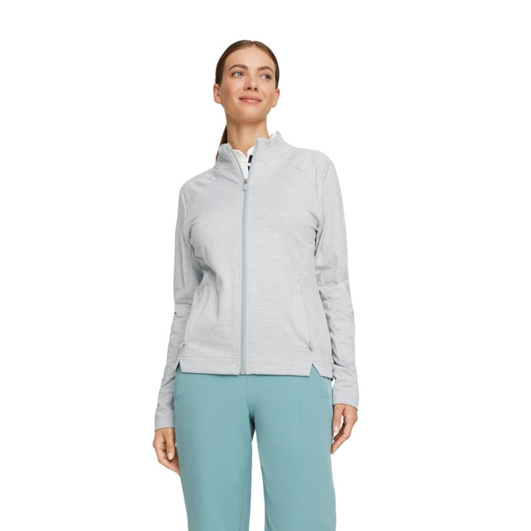 Puma Women's Cloudspun Heather Full Zip Jacket 24