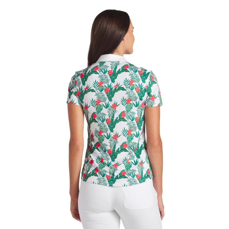 Puma Women's Mattr Tropic Short Sleeve Polo 24