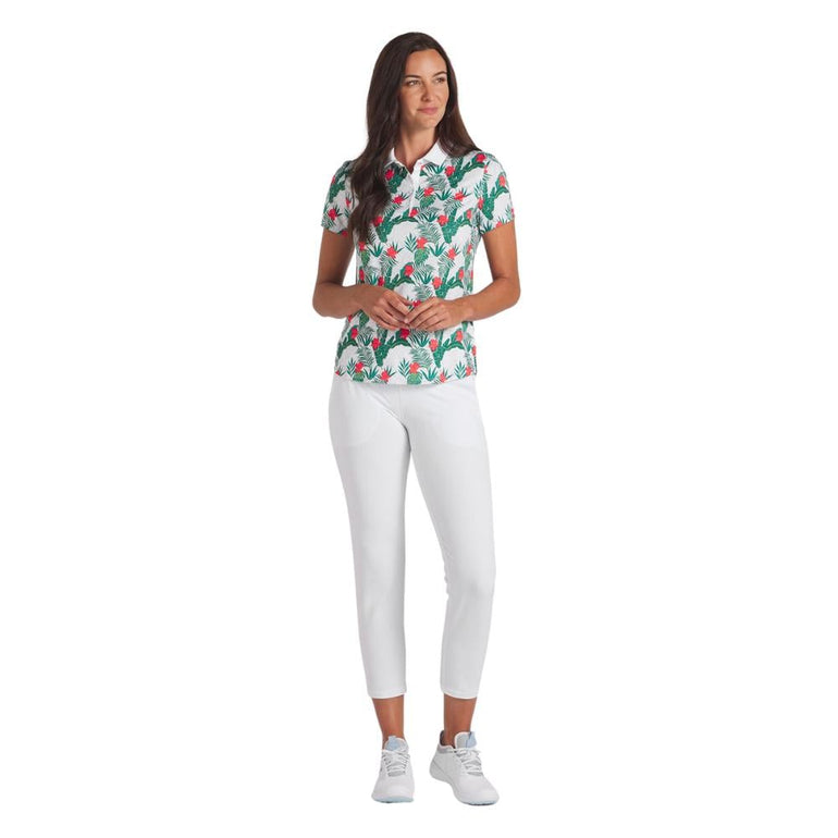 Puma Women's Mattr Tropic Short Sleeve Polo 24