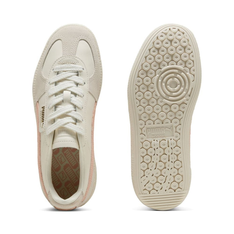 Puma Women's Palermo G Golf Shoe 25 - Warm White/Tropical Peach