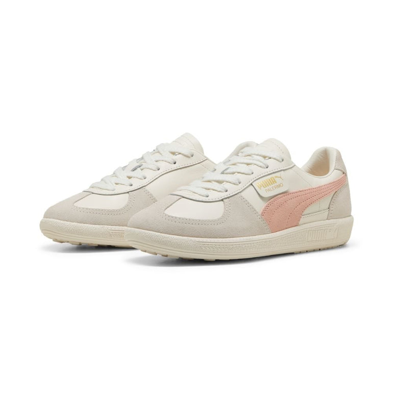 Puma Women's Palermo G Golf Shoe 25 - Warm White/Tropical Peach