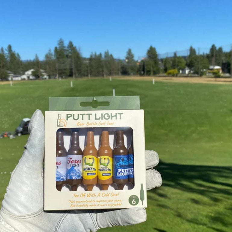 Putt Light Beer Bottle Golf Tee (Variety Pack #1)