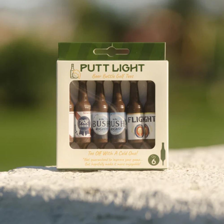 Putt Light Beer Bottle Golf Tee (Variety Pack #2)