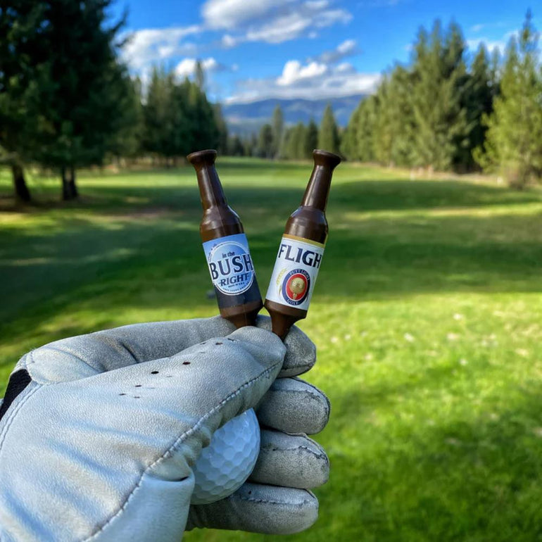 Putt Light Beer Bottle Golf Tee (Variety Pack #2)