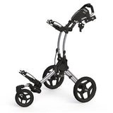 Rovic Swivel RV1S Golf Push Cart Silver/Black