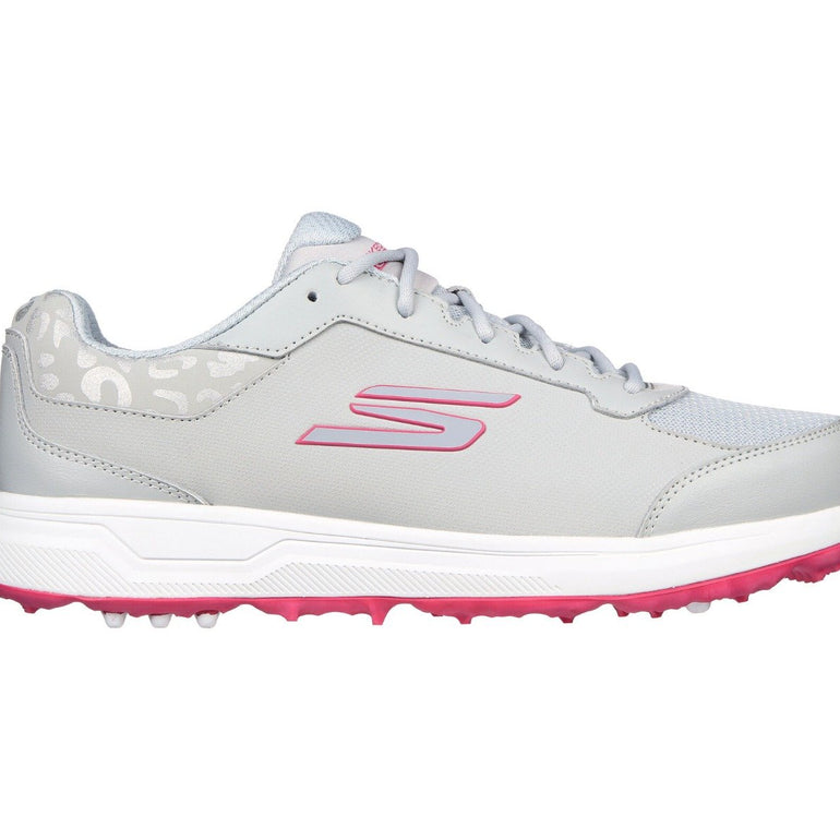 Skechers Women's Go Golf Prime Golf Shoe - Gray/Pink