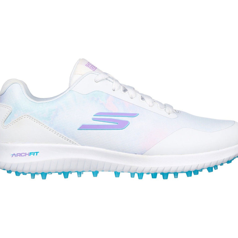 Skechers Women's Go Golf Max 2 Splash Golf Shoe - White