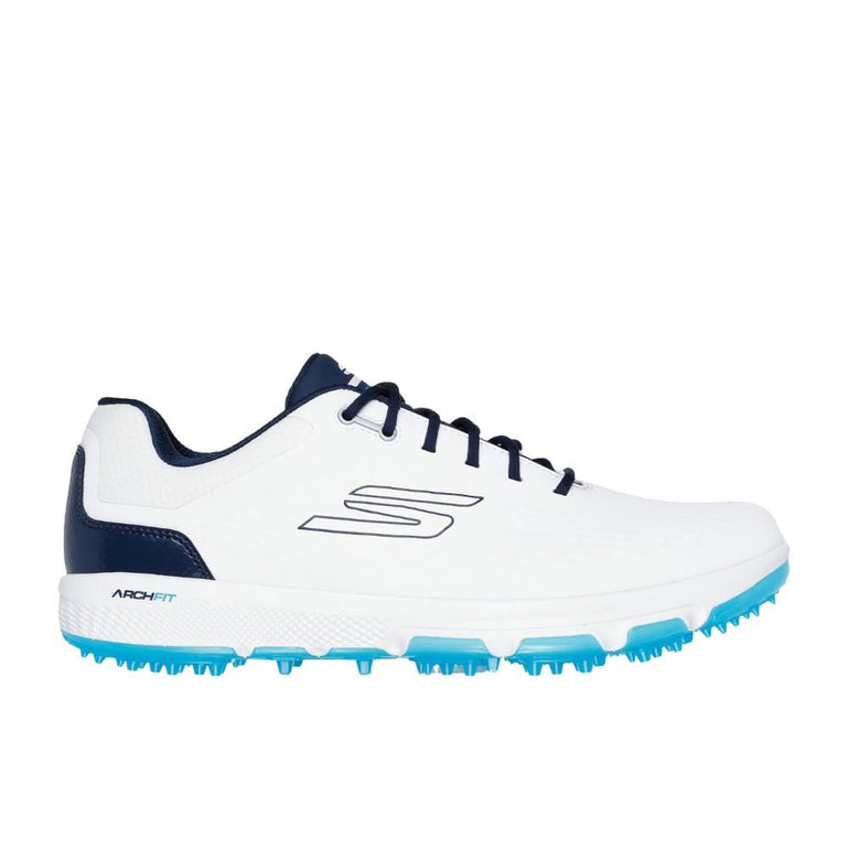 Skechers Men's Go Golf Pro 6 SL Golf Shoes 24 - White/Navy
