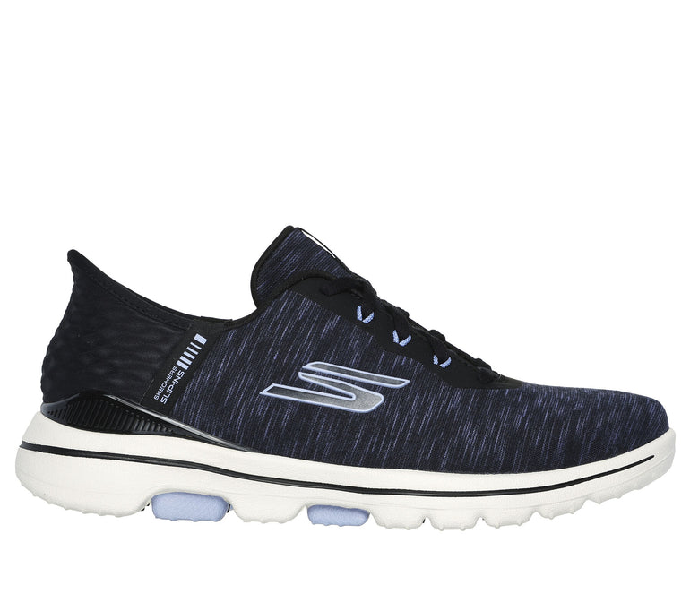 Skechers Women's Slip-ins: GO GOLF WALK 5 Golf Shoe - Black/Lavender
