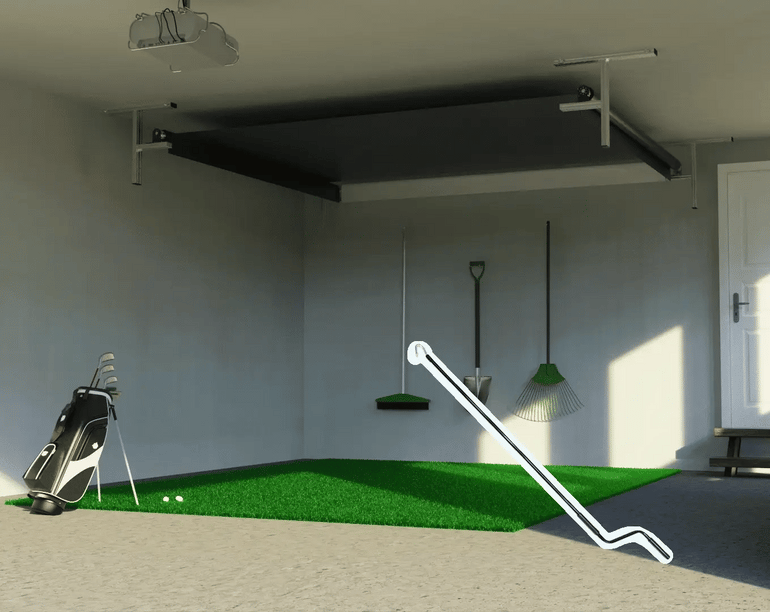 Uneekor Eye Mini Lite Retractable Golf Simulator