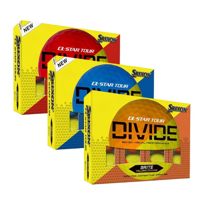 Srixon Q-Star Tour Divide Golf Balls