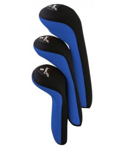 Stealth Set of 3 Headcovers - Royal