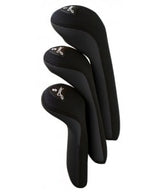 Stealth Set of 3 Headcovers - Black