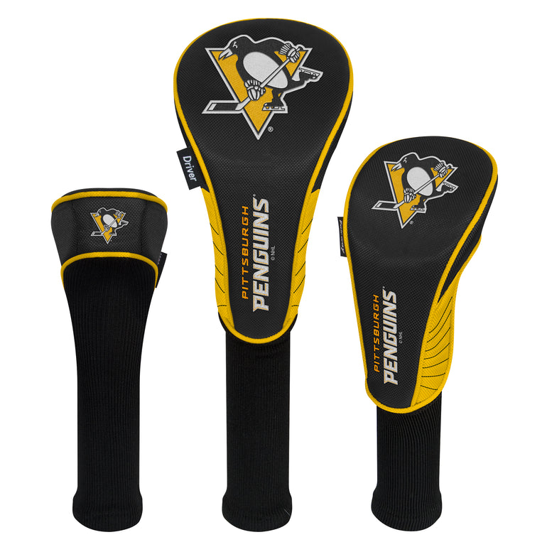 NHL Team Effort Pittsburgh Penguins Set of 3 Headcovers