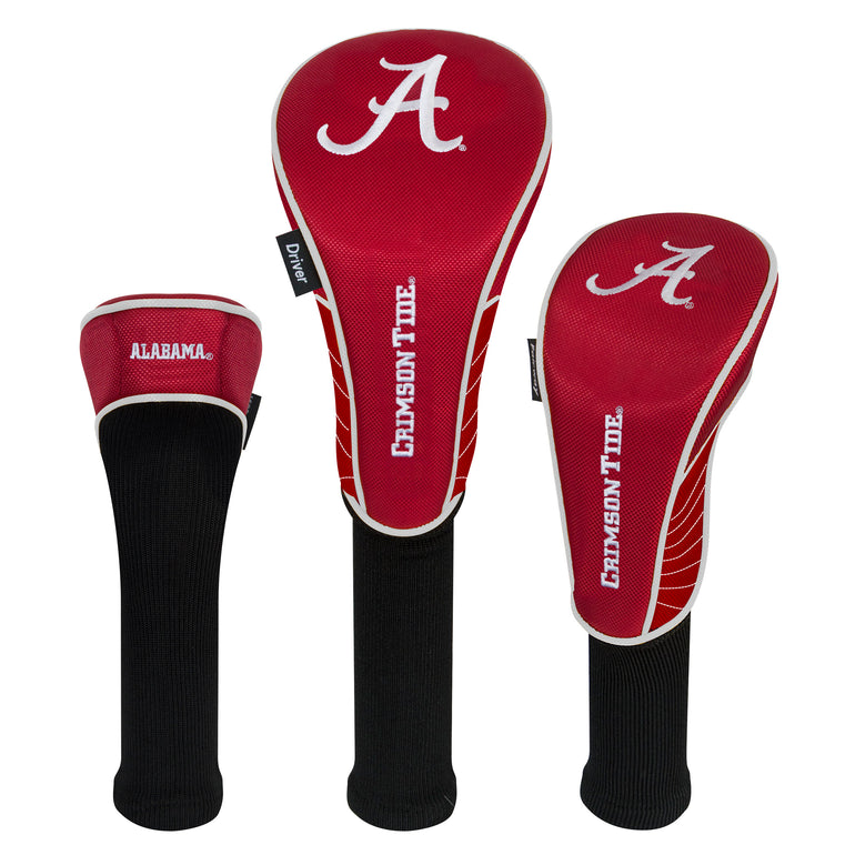 NCAA Team Effort Alabama Crimson Tide Set of 3 Headcovers