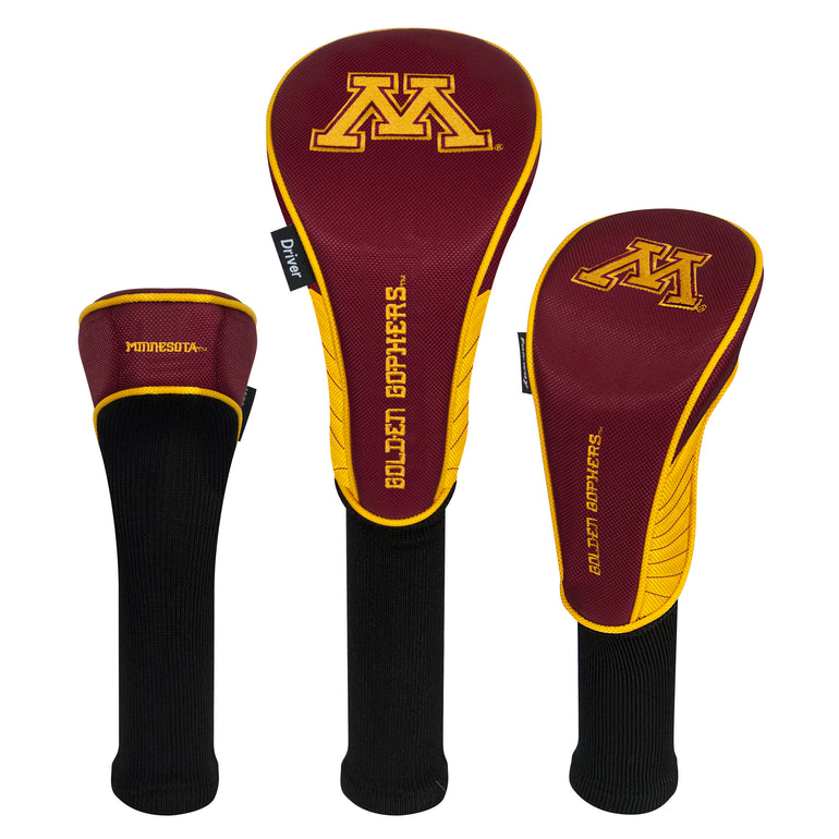 NCAA Team Effort Minnesota Golden Gophers Set of 3 Headcovers