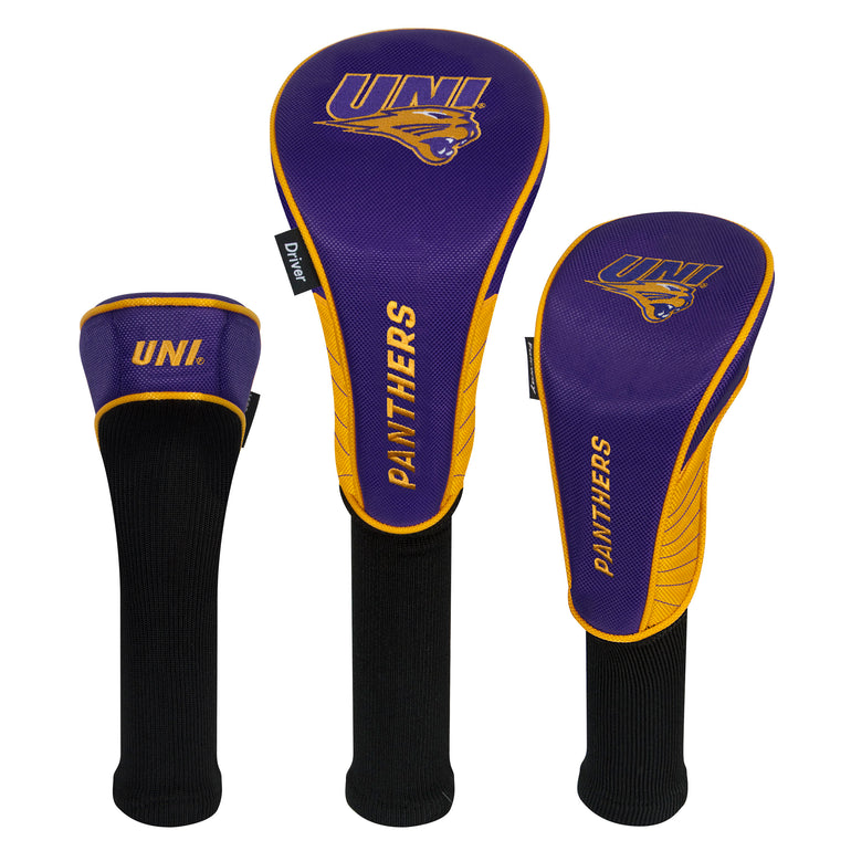 NCAA Team Effort Northern Iowa Panthers Set of 3 Headcovers