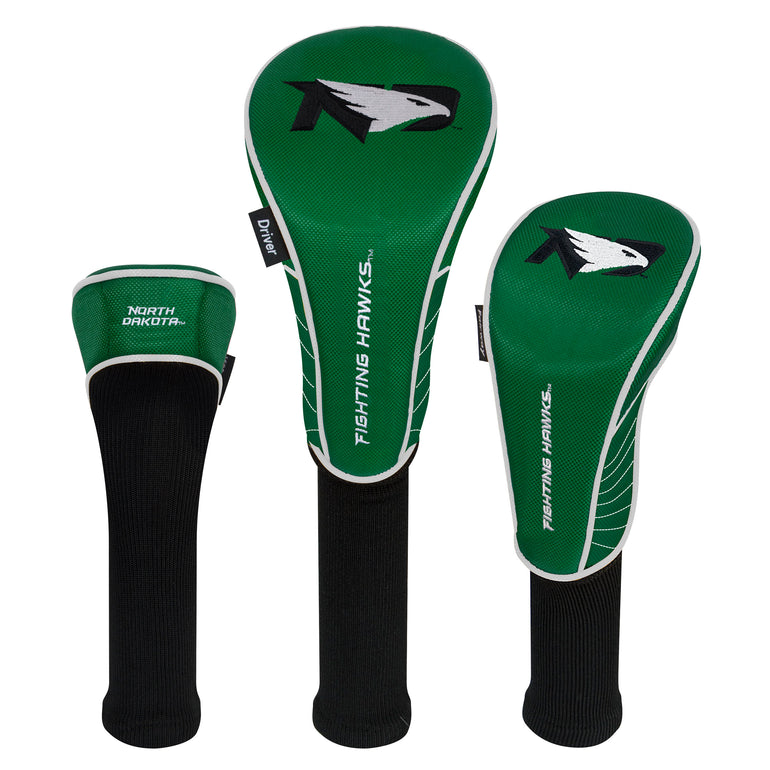 NCAA Team Effort University of North Dakota Set of 3 Headcovers