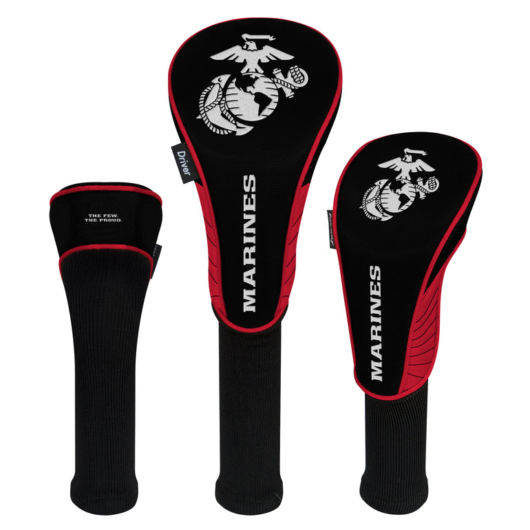 Team Effort US Marines Set of 3 Headcovers