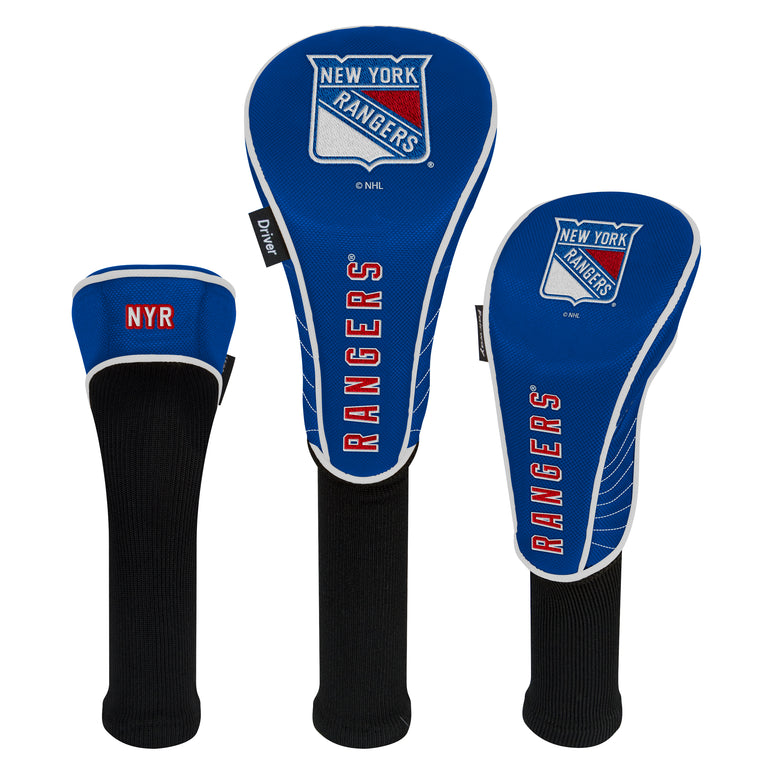NHL Team Effort New York Rangers Set of 3 Headcovers