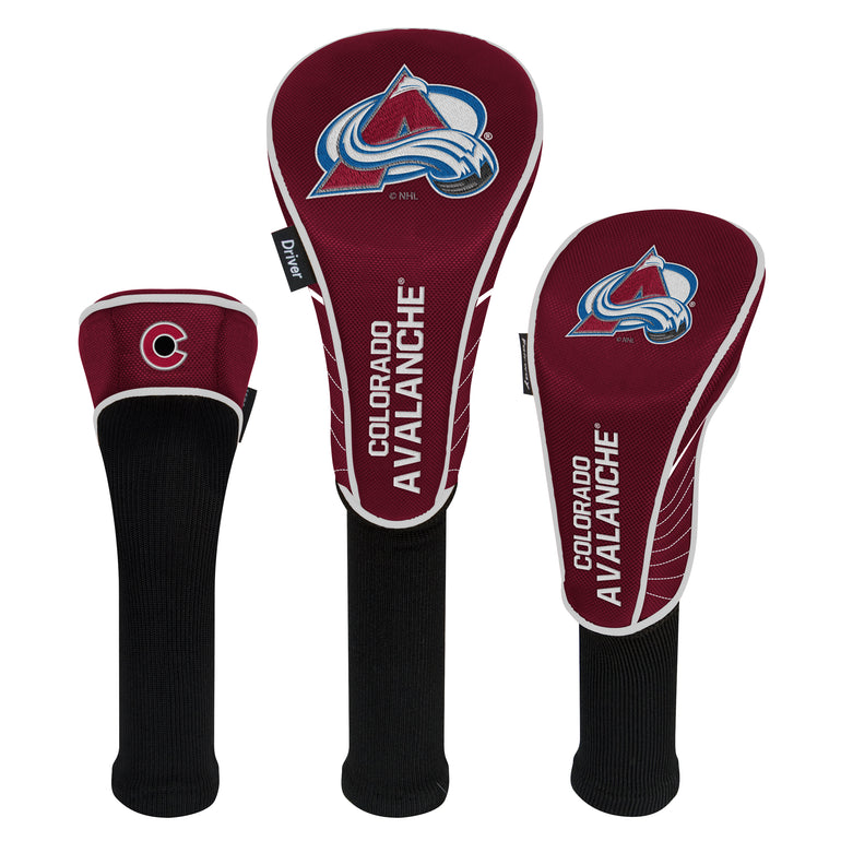 NHL Team Effort Colorado Avalanche Set of 3 Headcovers