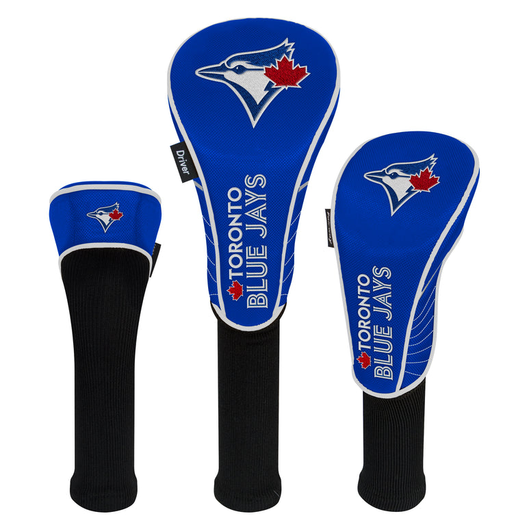 MLB Team Effort Toronto Blue Jays Set of 3 Headcovers