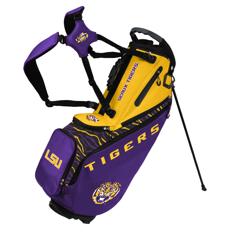 NCAA Team Effort Back Nine LSU Tigers Stand Bag