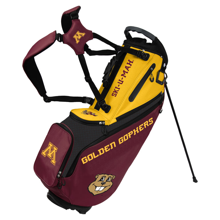 NCAA Team Effort Back Nine Minnesota Golden Gophers Stand Bag