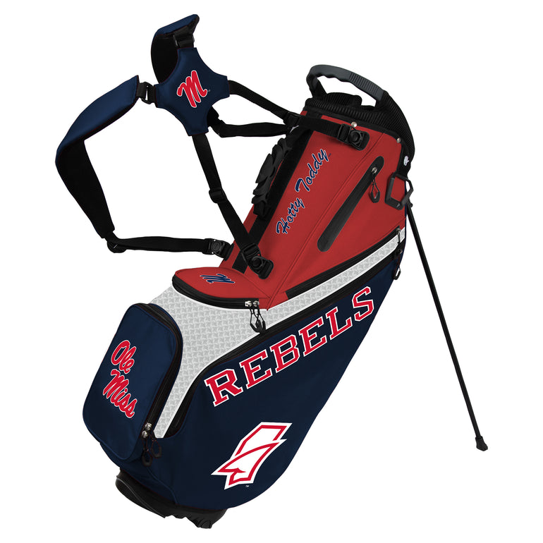 NCAA Team Effort Back Nine Ole Miss Rebels Stand Bag