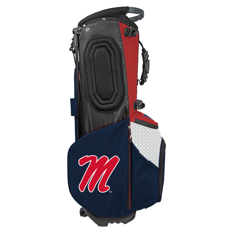 NCAA Team Effort Back Nine Ole Miss Rebels Stand Bag